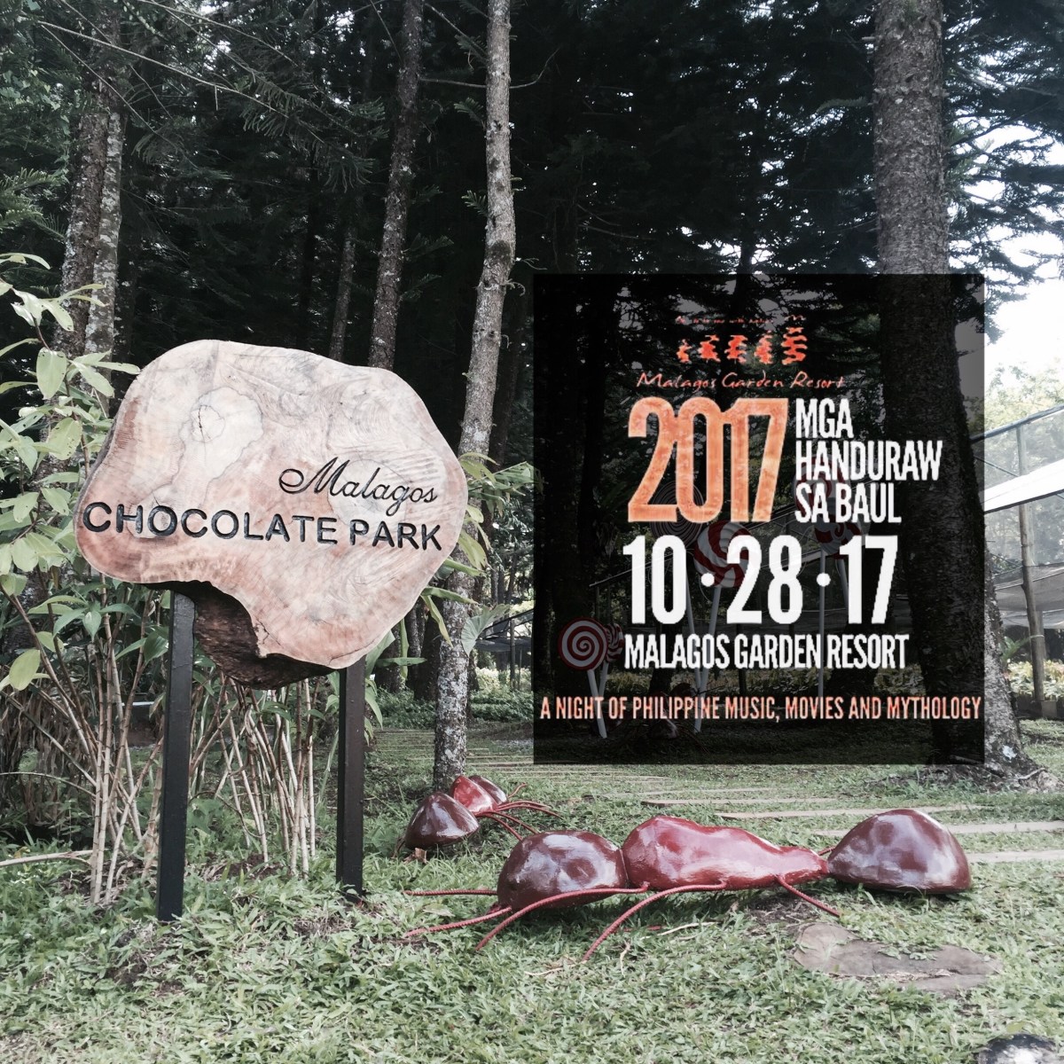 Philippines’ only Resort with Chocolate Museum disguises for Halloween 2017 with Soulful&nbsp;Reverie