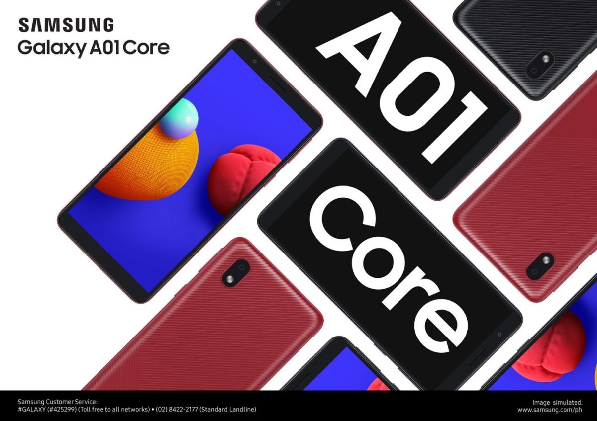 SAMSUNG Galaxy A01 Core at PHP 3,990 | Your most affordable work smartphone&nbsp;yet