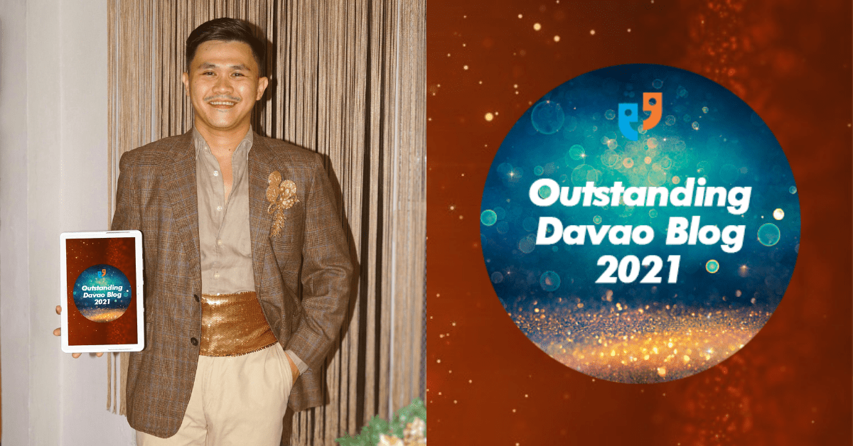 Johndappercloser Bags 2021 Outstanding Davao Blog Award: “It was like Leonardo Dicaprio’s journey to his first&nbsp;Oscars.”