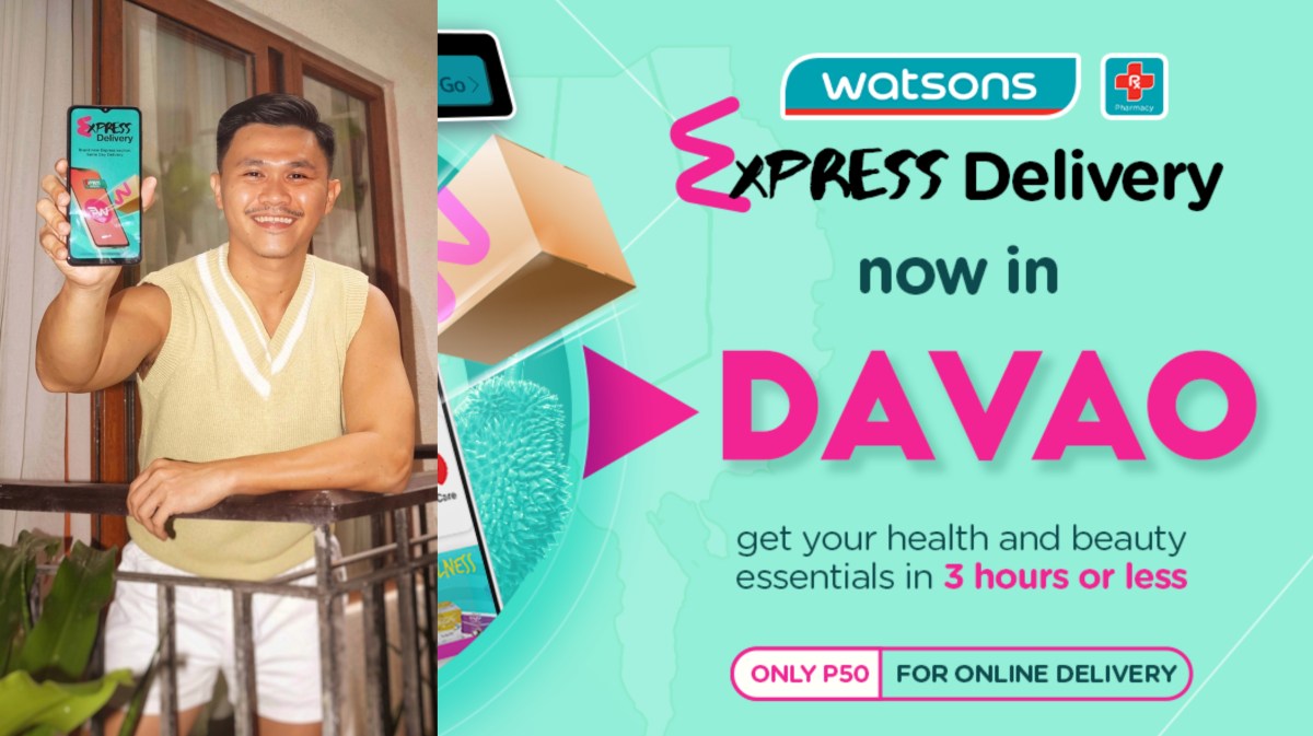 Watsons PH Upgrades Delivery Services, Here Are 3 Easy Ways To Shop For Your Health&nbsp;Essentials
