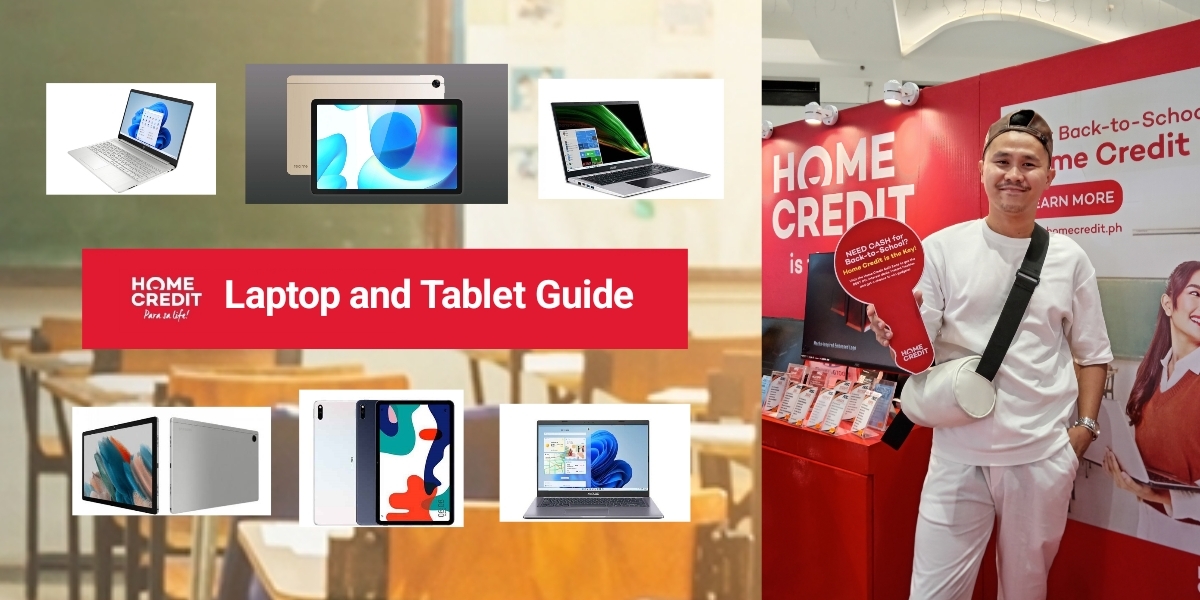 Laptop and Tablet Guide: One at PhP281 monthly and more from Home Credit’s 0% Interest Back-to-School&nbsp;Deals